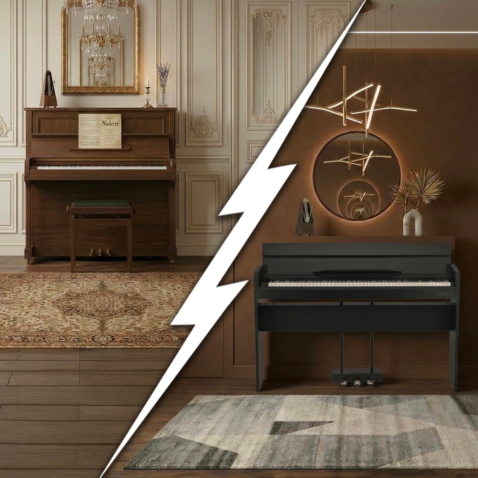 Piano numérique ou Piano acoustique : différences, avantages et comment choisir