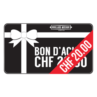 BMB 20 CHF voucher