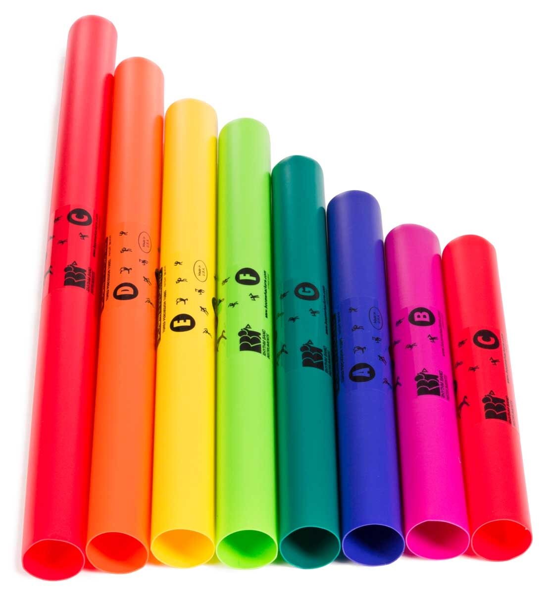 Boomwhackers Diatonic set of 8 notes (C D E F G A B C) : photo 1