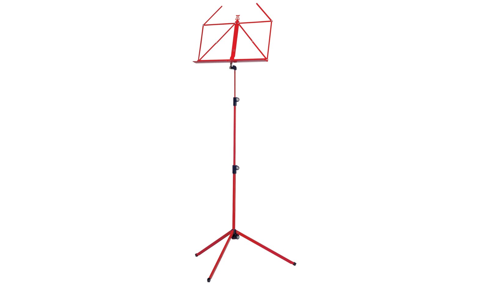 K & M 100/1 Music stand - Red : miniature 1