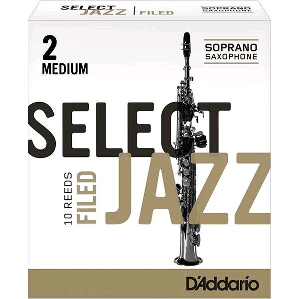 Rico Select Jazz Soprano Sax Bb 2M Filed 10 pc : photo 1