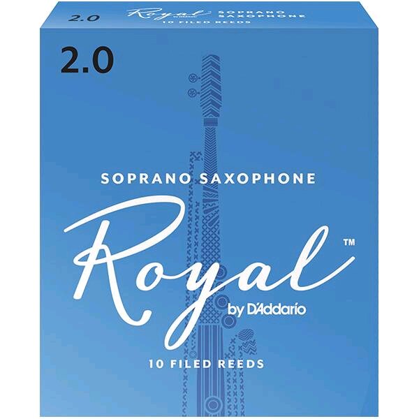 Rico Royal Sax soprano sib 2.0 Box 10 pc : photo 1