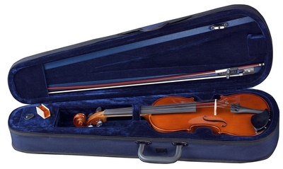 Gewa Occasion 1/16 Set Allegro (violin case rosin bow and chinrest) Occasion