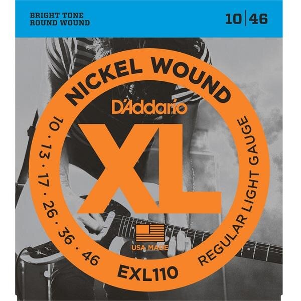 D’Addario EXL110 Nickel Round Wound .010-.046 Regular Light : photo 1