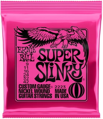 Ernie Ball 2223 Nickel Wound .009-.042 Super Slinky