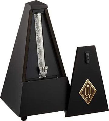 Wittner Shiny Black Wood Pyramid