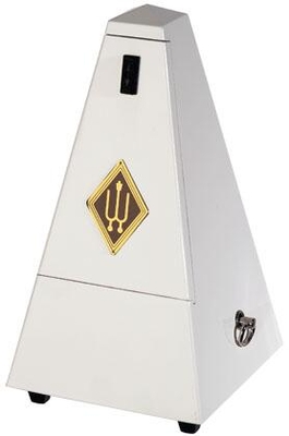 Wittner Pyramid wood glossy white Used