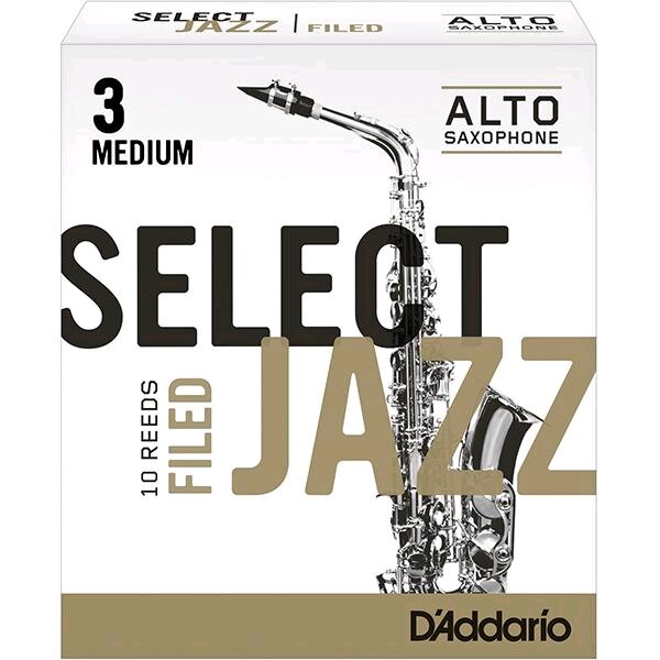 Rico Select Jazz Eb Alto Sax 3M Filed 10 Pieces : photo 1
