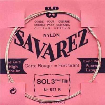 Savarez Carte Rouge 527R Classic Hochspannung G 3 Garn