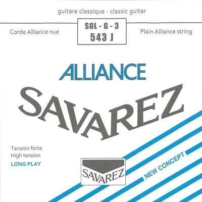 Savarez Alliance Bleu 543J Classical High Tension G 3