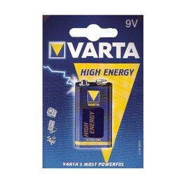 Varta High Energy 9V Block 1 pile : photo 1