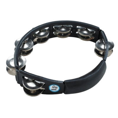 Latin Percussion LP150 Cyclops Steel Jingles Black Hand Held