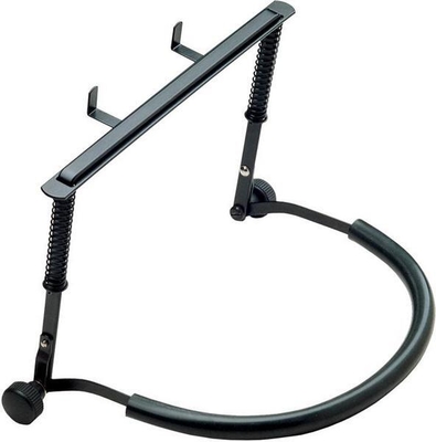 K & M 16415 Mundharmonikahalter - schwarz