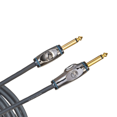 Planet Waves Jack Mono Mâle 6.3mm / Jack Mono Mâle 6.3mm Switch Gold 3m (PW-AG-10)