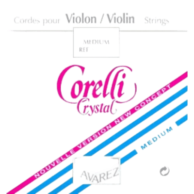 Corelli Crystal 4/4 E stabylon set (blue) Medium