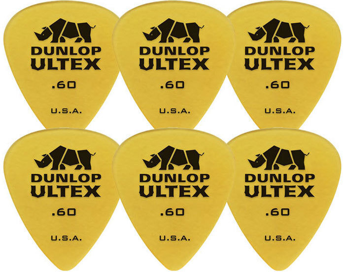 Dunlop 421P.60 Ultex Standard 0.60mm Bag of 6 : photo 1