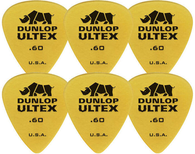 Dunlop 421P.60 Ultex Standard 0.60mm Bag of 6