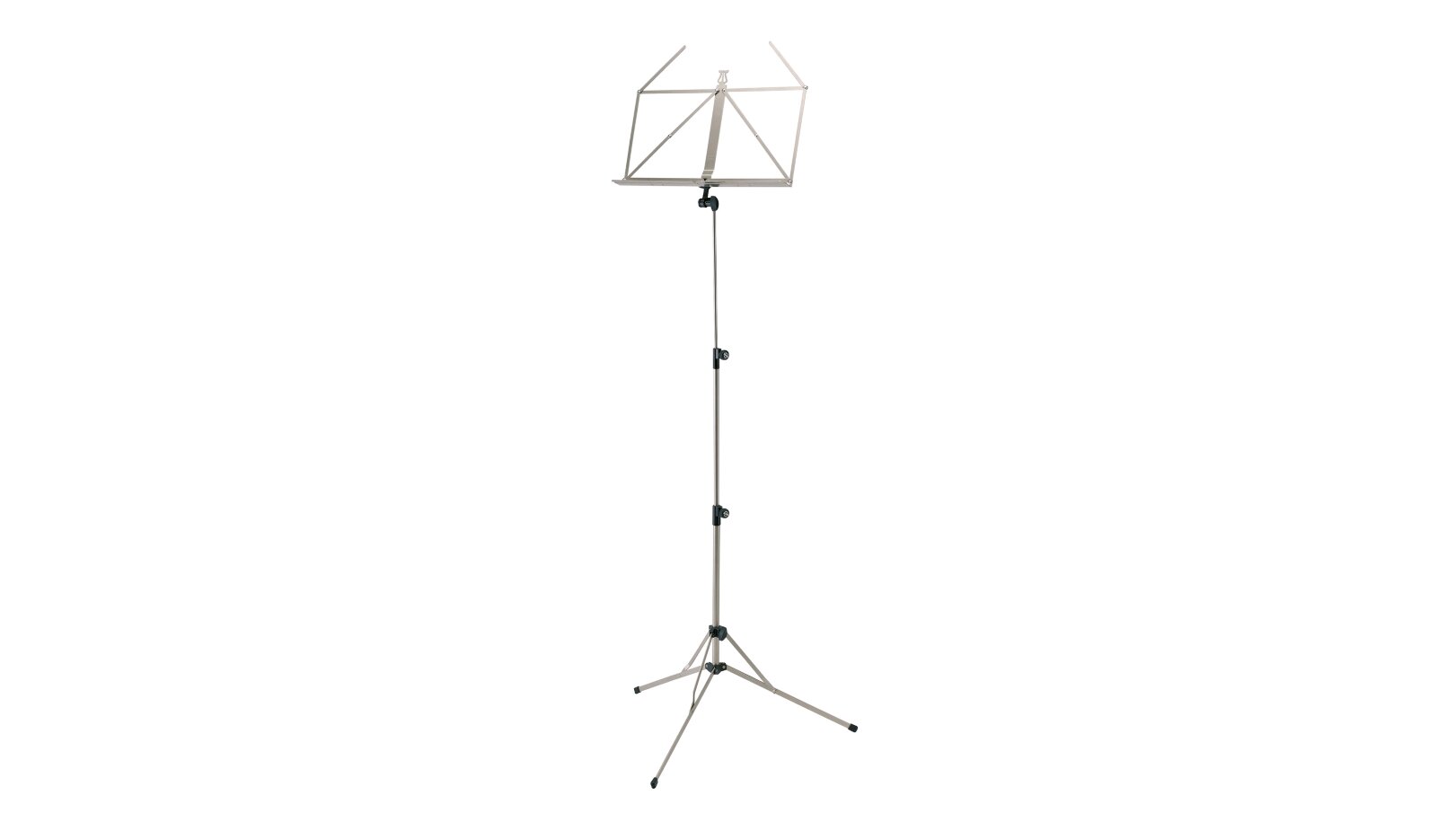 K & M 100/5 Music stand - Nickel-colored : photo 1