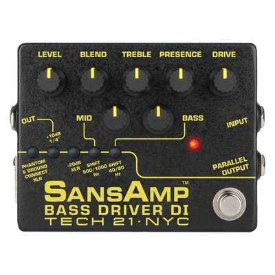Tech 21 SansAmp Bass Driver DI (V2) Preamp & DI