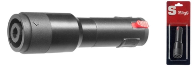 Stagg AC-SPFFH Speakon / Klinke Buchse Mono 6.35mm