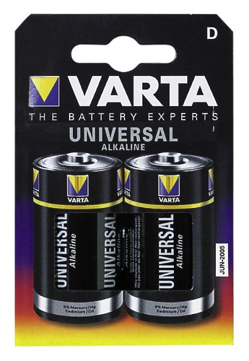 Varta LR20 Pack of 2 batteries 1.5V Mono / D / : photo 1