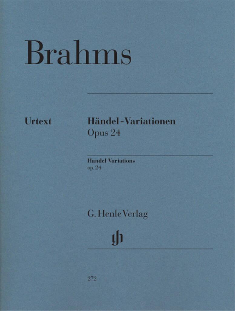 Händel-Variationen Op. 24Variations et fugue sur un thème de Händel : photo 1