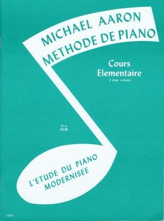 Volonté & Co Michael Aaron: Méthode De Piano Cours Elémentaire Volume 3 (Edition Française) : photo 1