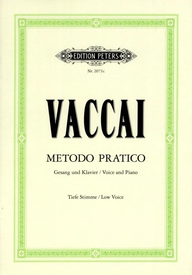 Metodo pratico (voix basses) : photo 1