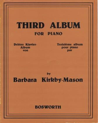 Barbara Kirkby-Moon: Third Album For Piano : photo 1