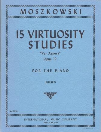 15 études de virtuosité op. 72 : photo 1
