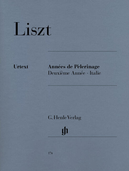 Années De Pèlerinage Deuxième Année - Italie Franz Liszt : photo 1