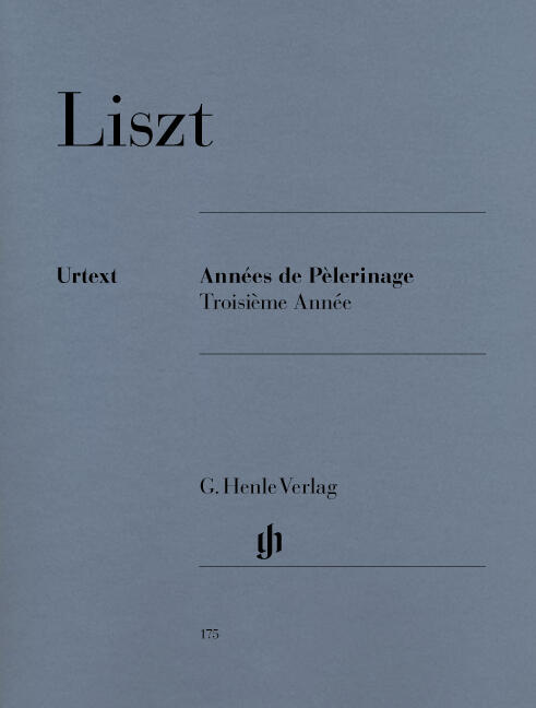Années De Pèlerinage - Troisième Année Franz Liszt : photo 1