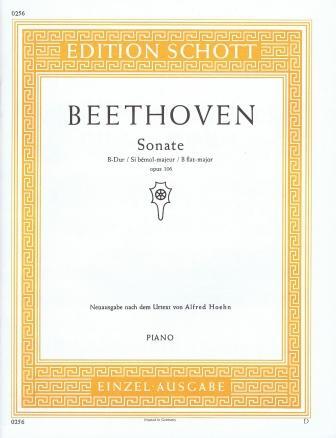 Schott Music Sonate en sib majeur op. 106 : photo 1