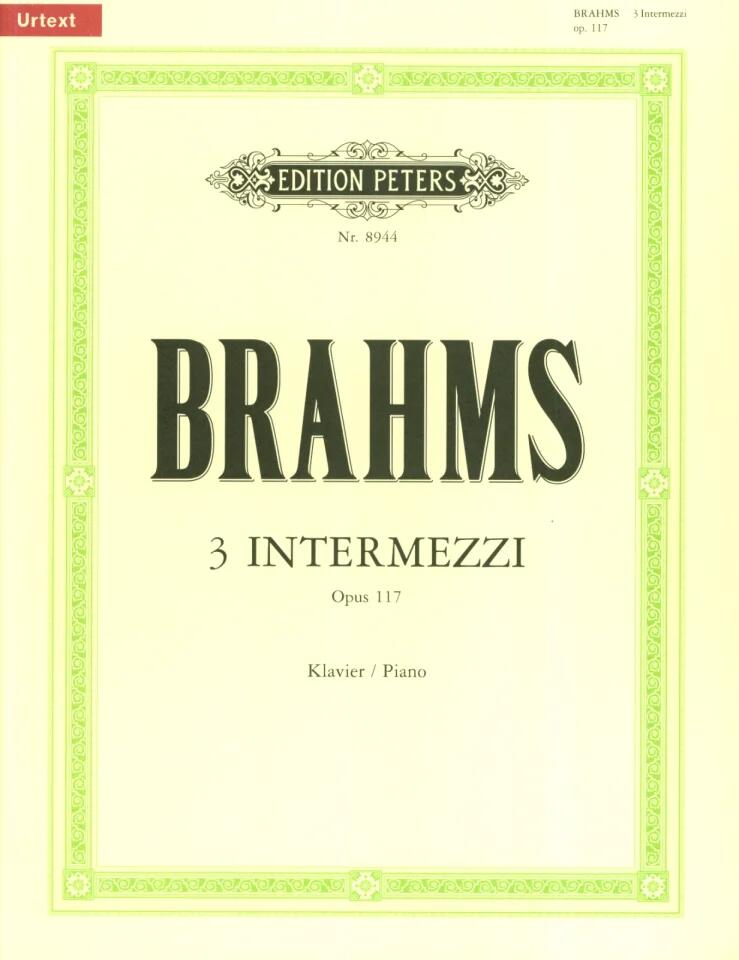 Intermezzi op. 117 : photo 1