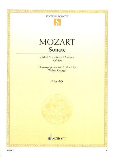 Schott Music Sonate en la mineur KV 310 : photo 1
