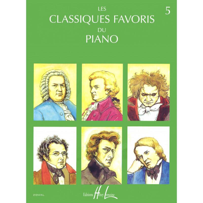 Les classiques favoris du piano vol. 5 : photo 1