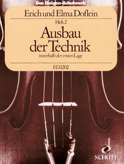 Das Geigen-Schulwerk vol. 2 Ausbau der Technik : photo 1
