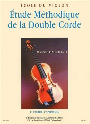 Alphonse Etude méthodique de la double corde vol. 1