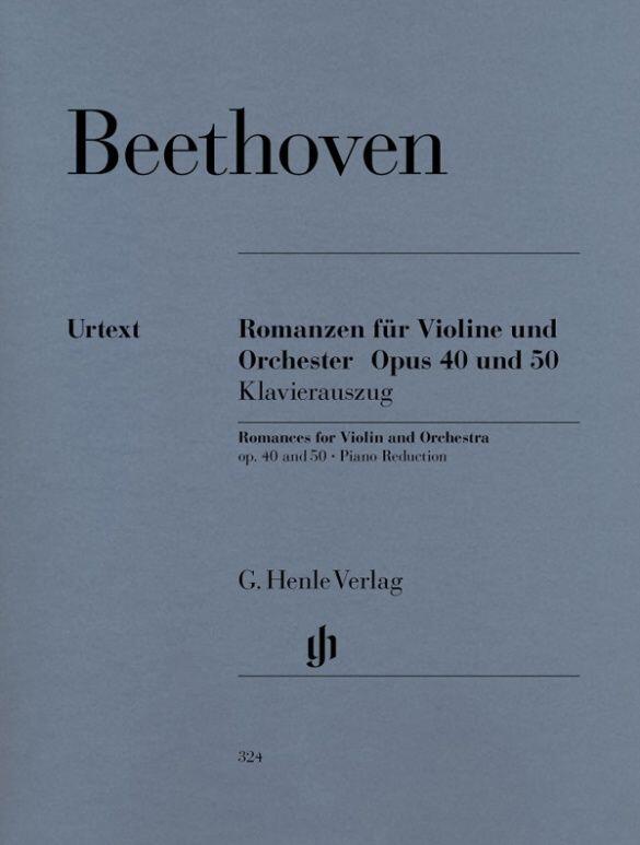 Henle Verlag Romances op. 40 et 50Romanzen für Violine und Orchester Op. 40 und 50 : photo 1