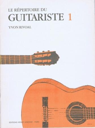Le répertoire du guitariste vol. 1 : photo 1