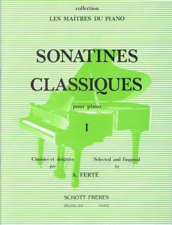 Schott Music Sonatines classiques vol. 1 Armand Ferté : photo 1