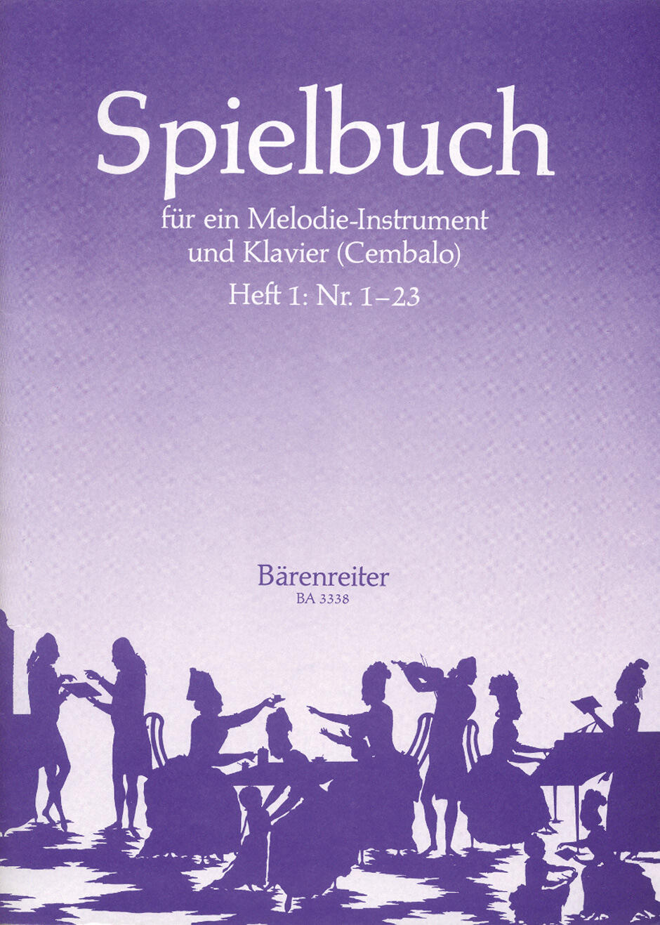 Spielbuch melodic Instrument and Piano (Harpsichord) : photo 1