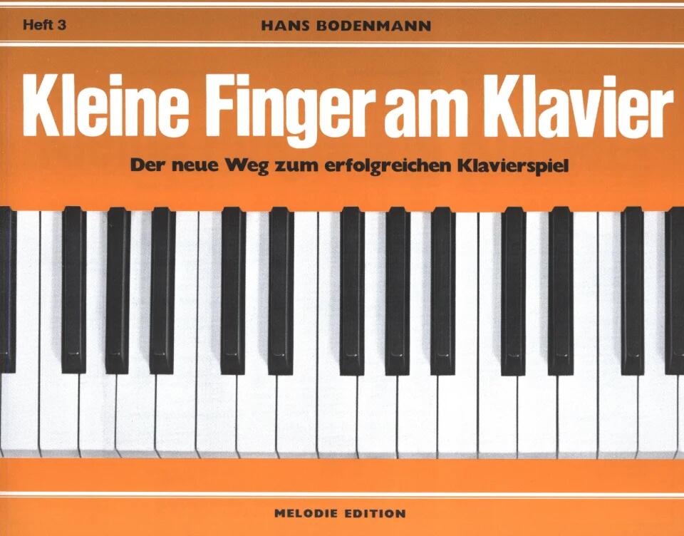 Kleine Finger am Klavier vol. 3 Hans Bodenmann : photo 1