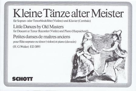Schott Music Kleine Tänze alter Meister : photo 1