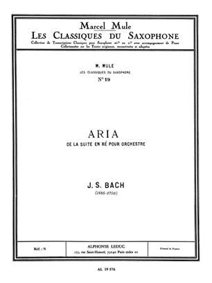 Alphonse Air de la suite en ré BWV 1068 : photo 1