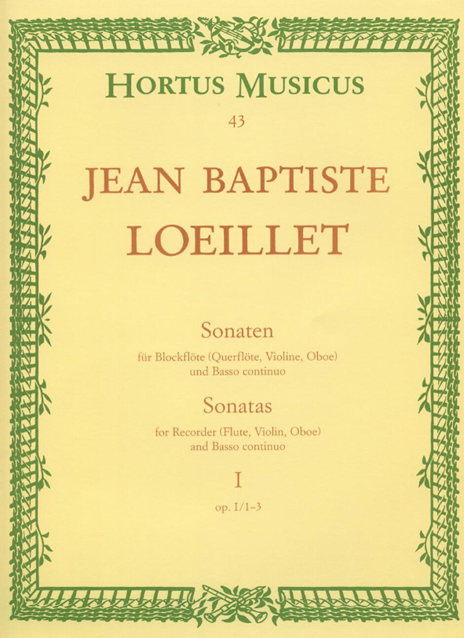 Sonates vol. 1(op. 1/1 3) : photo 1
