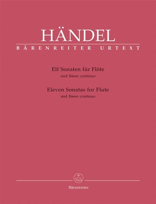 11 sonates pour flûte et basse continue - Eleven sonatas for flute and basso continuo