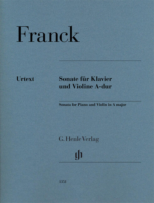 Henle Verlag Violin Sonata In A Sonate en la majeur revised edition of HN 293 : photo 1