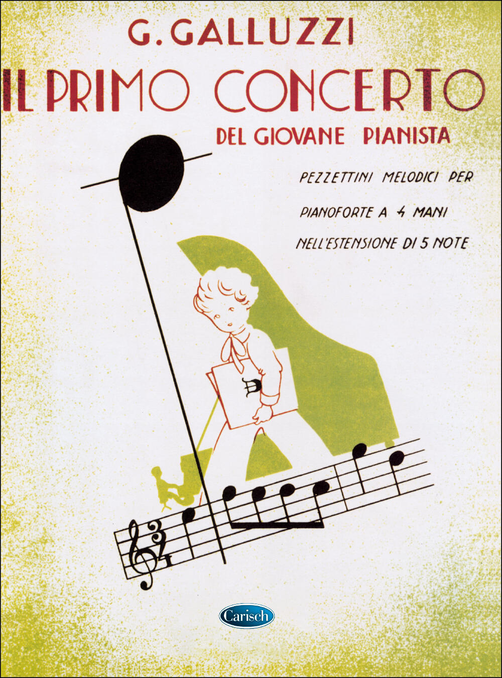 Il Primo Concerto vol. 3 Giuseppe Galluzzi Piano 4 Hands Buch CRSMK1307 : photo 1