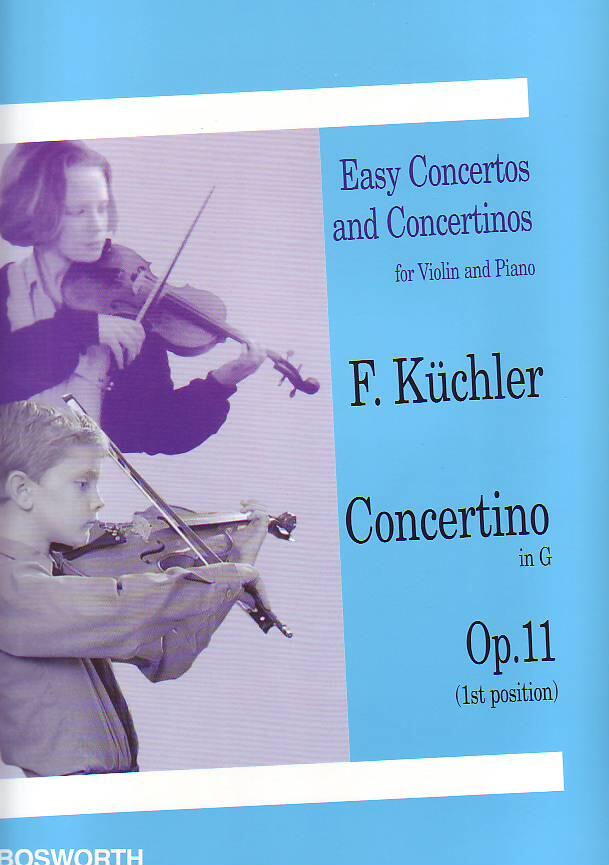 Ferdinand Kuchler: Concertino In G Op.11 (Violin/Piano) : photo 1